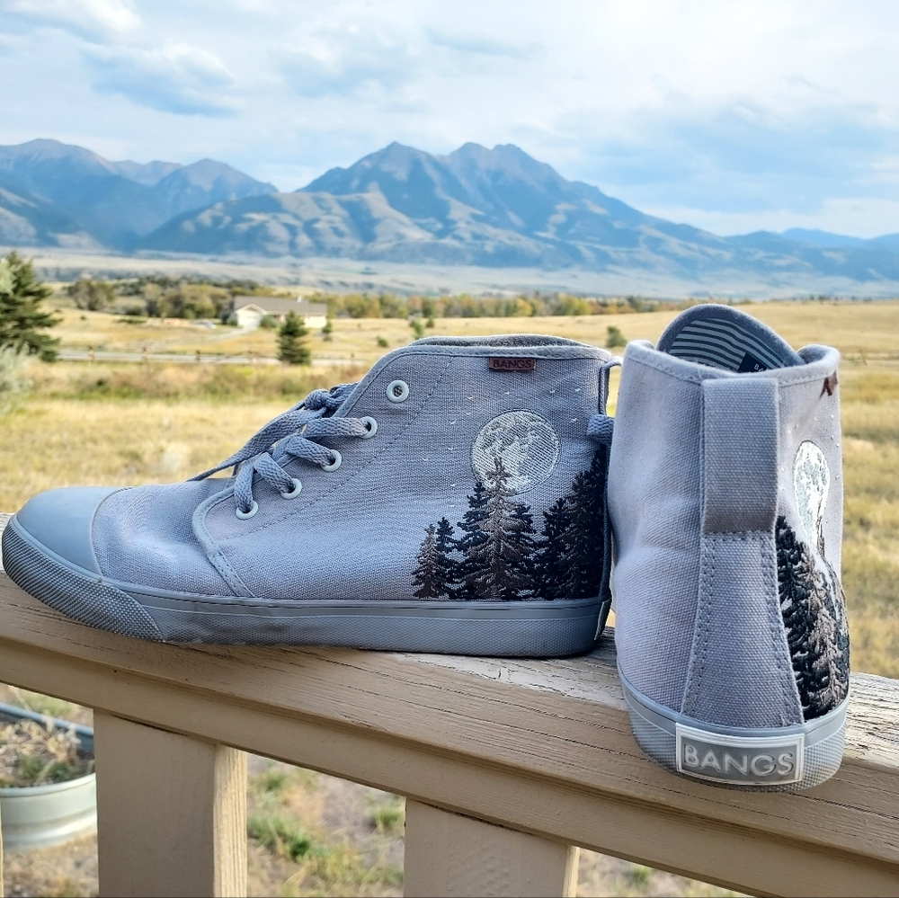 BANGS 9.5 Carolina Tree Hightops